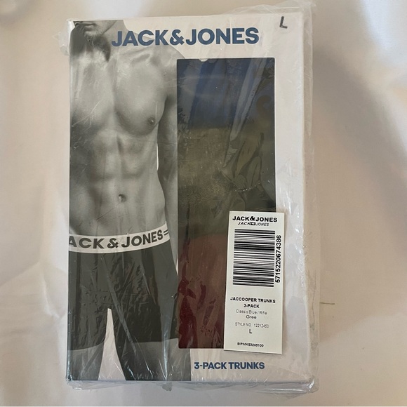 Jack & Jones Other - Jack & Jones Black, Red and Gray Boxer Briefs